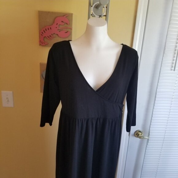 Torrid V-neck Asymmetrical maxi dress (0) - Picture 3 of 6